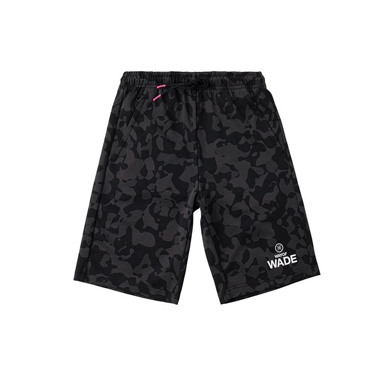 Li-Ning Way Of Wade Graphic All-Over Print Shorts  Black  Men s AKSQ037-1 S