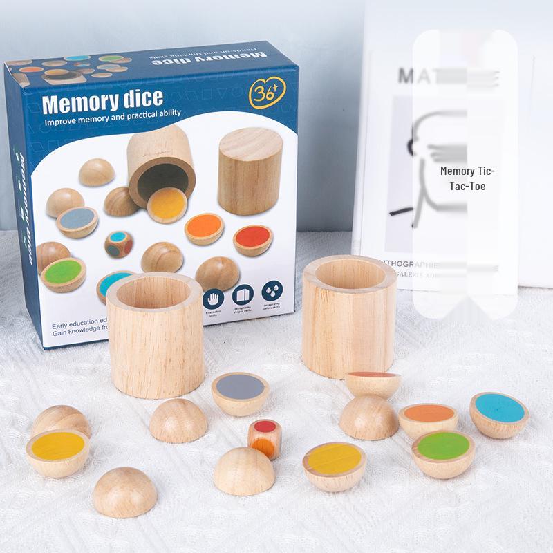 

Многоцветная игра на память «Крестики-нолики» для детей: Улучшение наблюдательности и концентрации