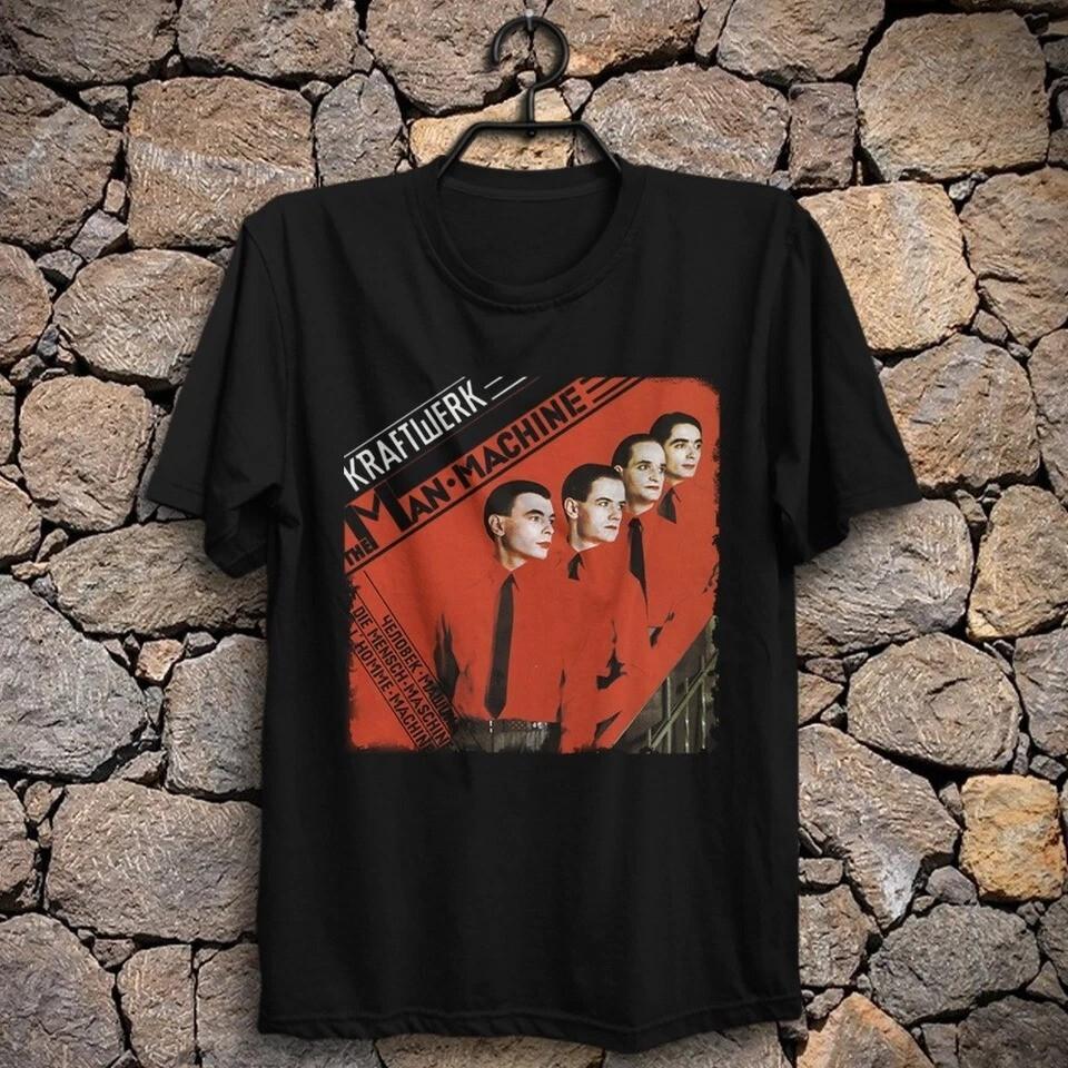The Man Machine Kraftwerk Electronic Ralf Hutter Florian Schneider Shirt FN746 Unisex T-Shirt M