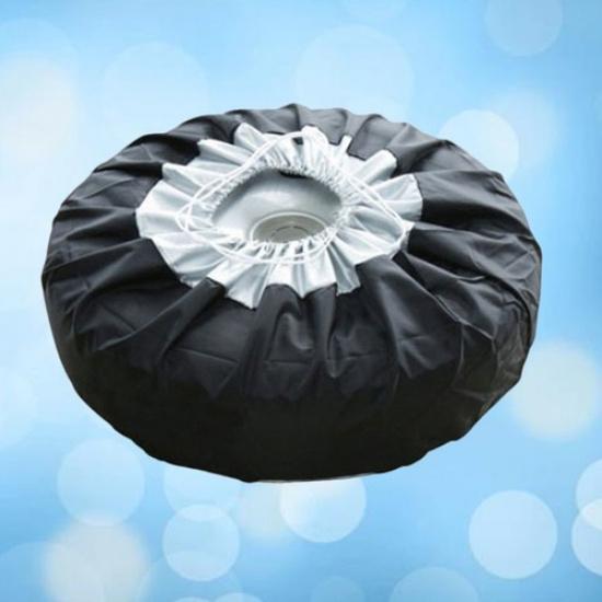 Car Tire Covers Oxford Cloth Wheel Tire Covers Protector for 65cm Tire
