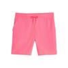 X Ptc Collaboration Solid Color Elastic Waist Straight Leg Casual Shorts Men Shorts Pink 539203-04