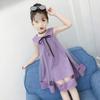 Girls Summer Dress Baby Skirt Western Style Princess Dress Little Girl Doll Collar Gauze Skirt
