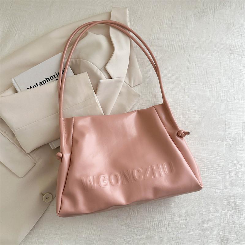 Fashionable Korean Style Underarm Bag For Spring And Summer Season With Large Capacity For Daily Commute