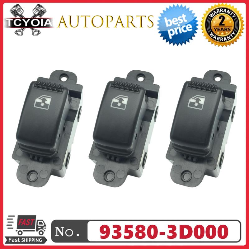 

3/10pcs New Power Window Control Switch 93580-3D000 935803D000 For Hyundai Elantra Sonata Kia Rio Optima Sedona 3 pcs