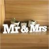 1Set ( 3Pcs )  Newest Design English Letters Mr&Mrs Wedding Decoration Present Table Centrepiece De Wedding Decor Miniatures
