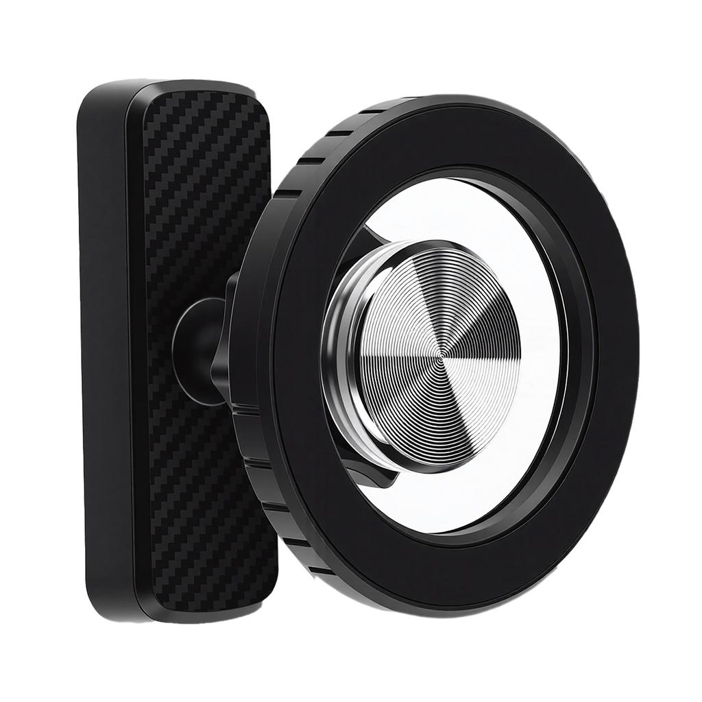 Dual Magnetic Phone Holder 360 Degree Rotation Multi Angle Adjustment Strong Magnetic Phone Mount for Cart Gym