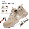 Men's Breathable Steel Toe Safety Shoes: Anti-Smash, Anti-Puncture, Wear-Resistant, Comfortable Summer Protection Footwear