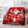 Liverpool Customize Text Blanket Throw Personalized Blanket Soft Warm Cozy Perfect for Living Room Office Chair Seaside Picnics for All Occasions