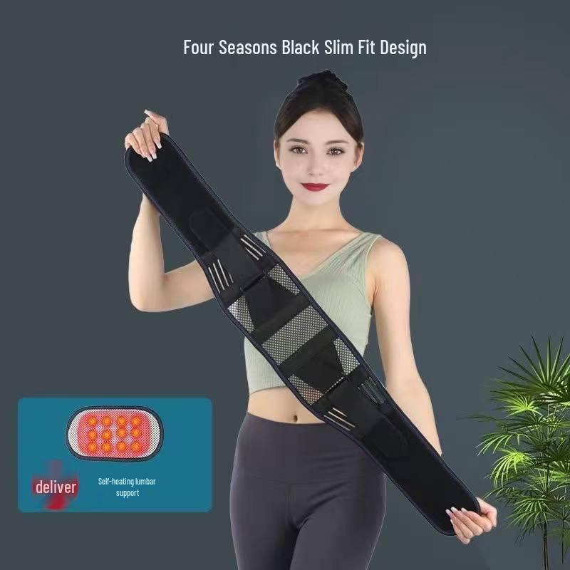 

Summer Breathable Back Support Belt with Steel Plate for Abdomen Control and Waist Pain Relief S