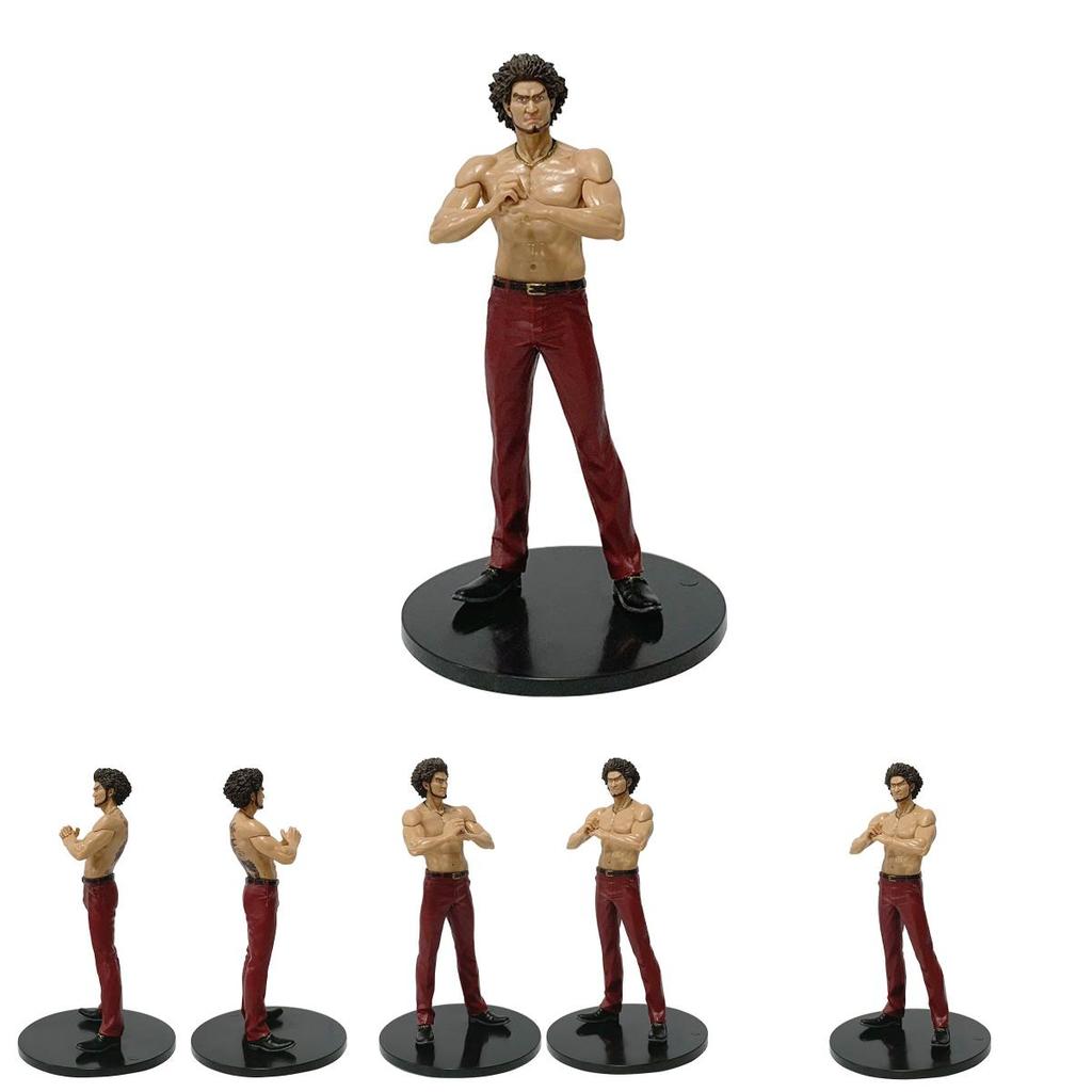 Like A Dragon Kasuga Ichiban Pvc Model Ornament With Display Stand For Collectors And Gaming Fans