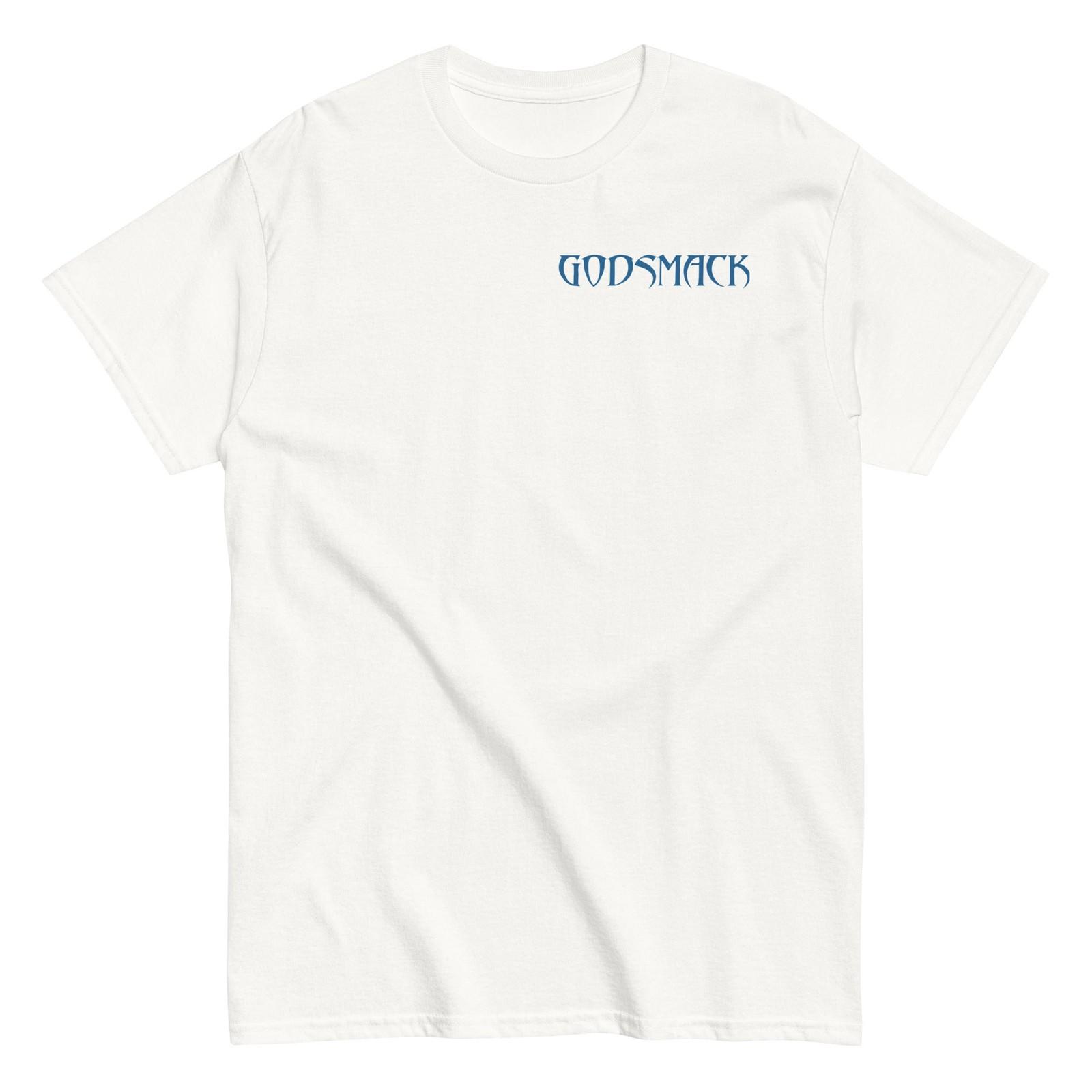 MerchMoment Godsmack Left Chest Smack T-Shirt T-Shirt White New XXXXL