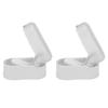 2 Pcs Electric Toothbrush Head Cover Detachable Toothbrush Protector Cap for Travel White