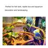 Artificial Reptile Climbing Branch Flexible Jungle 9.84ft Rattan Long Vine Habitat Decor(S)