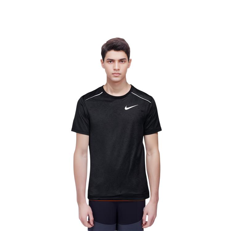 Nike Running T Shirt Men's Black CU0327-010