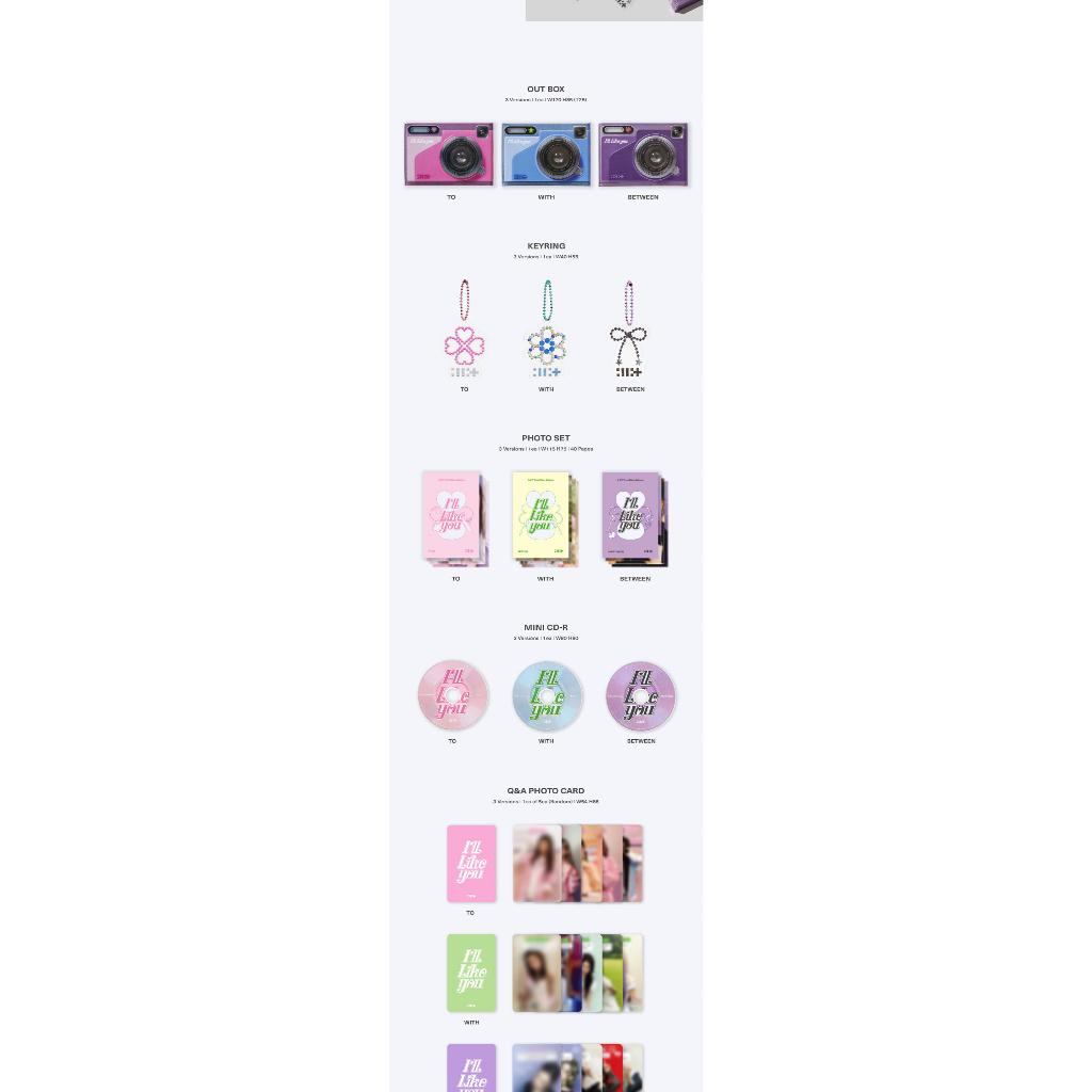 [READY STOCK] ILLIT - I'LL LIKE YOU GLLIT Album