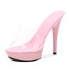 Slippers Women's 2025  New Summer Fashion 13CM Versatile  Sexy High Heels Stiletto