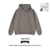 2025 Versatile Solid Color Loose Hooded Sweatshirt for Women - Korean Style Fleece Long Sleeve Jacket (Spring/Autumn)