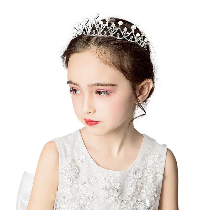 Princess Crown Headpiece for Girls - Birthday & Performance Hair Accessory