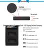 FUYALIN NB10L USB Dual Charger for Canon Camera Batteries with LCD Display