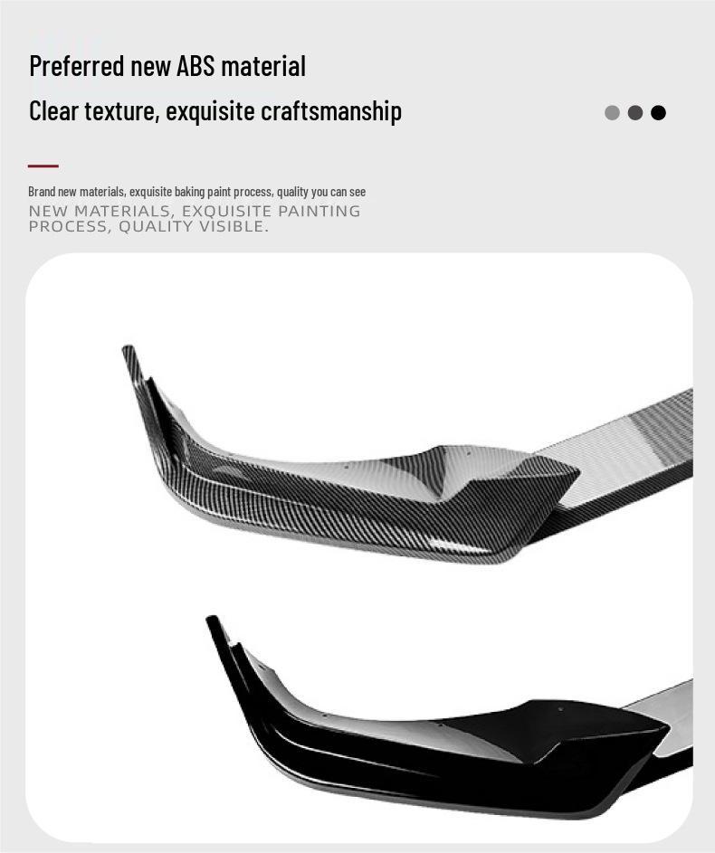 2023+ BMW X5 G05 LCI Sport MP Frontlippen-Splitter Stoßstangen-Modifikation