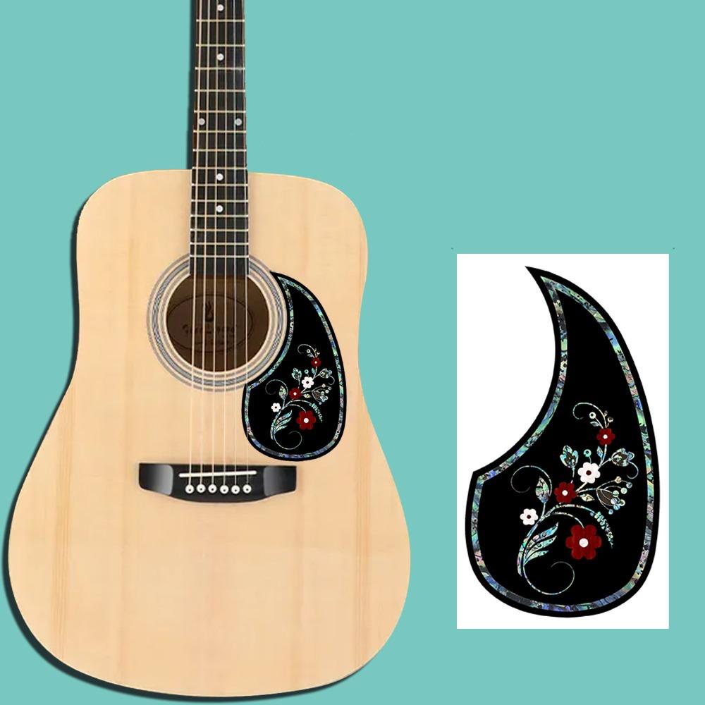 Self-adhesive Pick Guard Sticker Teardrop Scratch Plate New Folk Guitar Pickguard