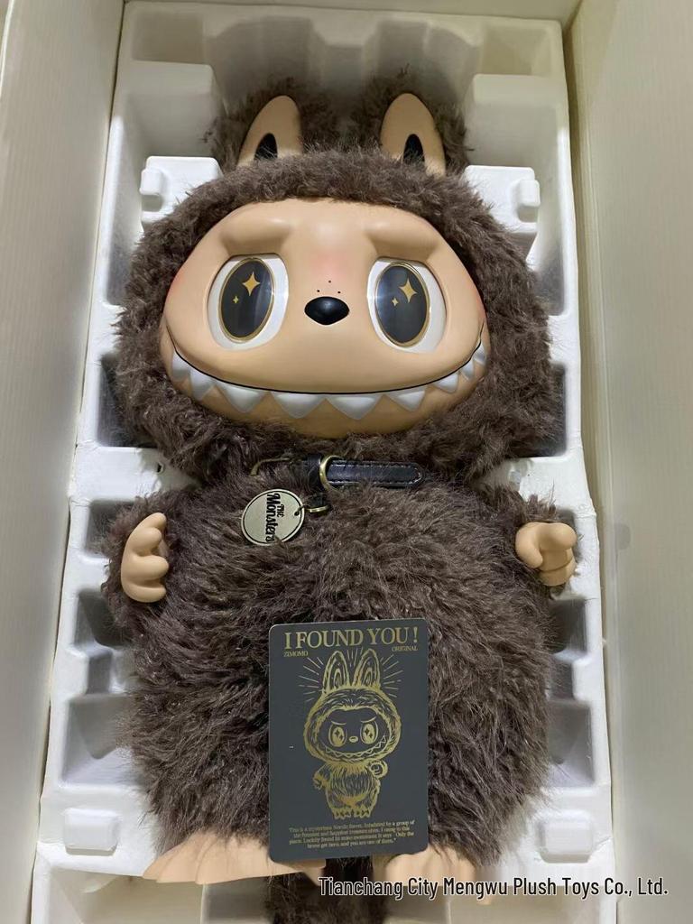 Mainland China LABUBU Big Chief Archangel Custom Vinyl Plush Doll, 58CM, Various Styles