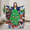 Toca Life World  Blanket Quality Soft Warm  Throw Blanket Winter Boy Girl Couch Chair Sofa Bed Pattern Bedspread