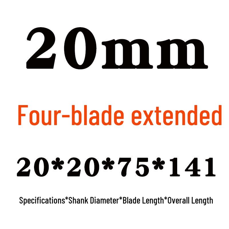 Yihai 3mm Keyway End Mill, 2 & 4 Flutes, HSS 8mm, High-Speed Steel