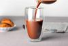 Morningplace Double-Walled Glass Tumbler, Double-Walled, Heat-Resistant Cup (450ml, Set of 4)