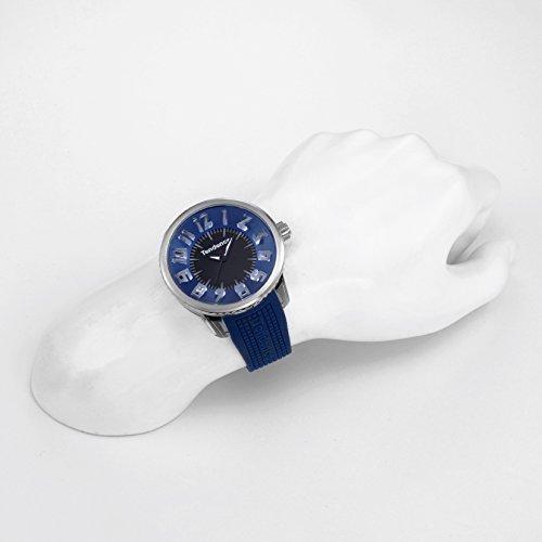 Tendence FLASH 51mm Men's Watch, Blue Dial, Stainless Steel, Mineral Glass, Quartz Movement, TG530002 [Parallel Import]