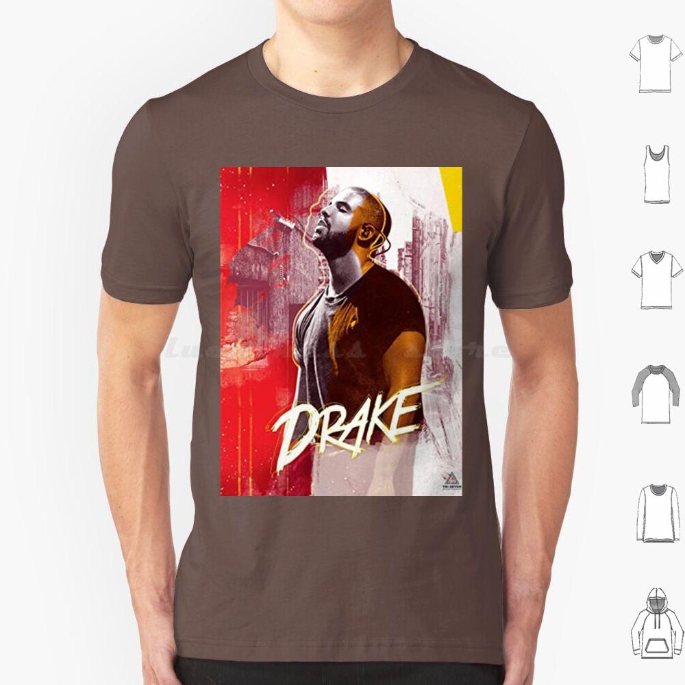 Man Cool Band Poster T Shirt Cotton Men Women DIY Print Album Music Wadaks Aesthetic Good Drakes Love Cover Rapper