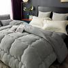 Yiyiai Solid Color Lamb Velvet Warm Quilt