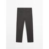 Masimodutti Wool Blend Relaxed Fit Pants