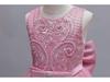 Children's Lace Trim Evening Dress - Princess Runway Model