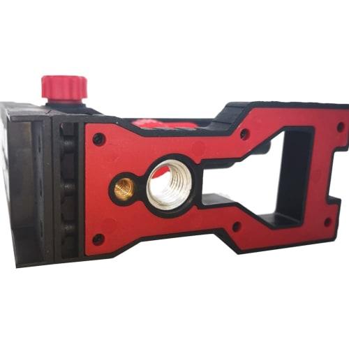 LAMELLIS Laser Level Magnetic Bracket L-Shaped Adjustable 5/8 Inch Mount Adapter Line Laser Positioning Base