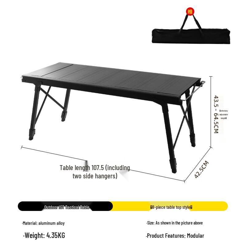 OIMG Modular Aluminum Camping Table