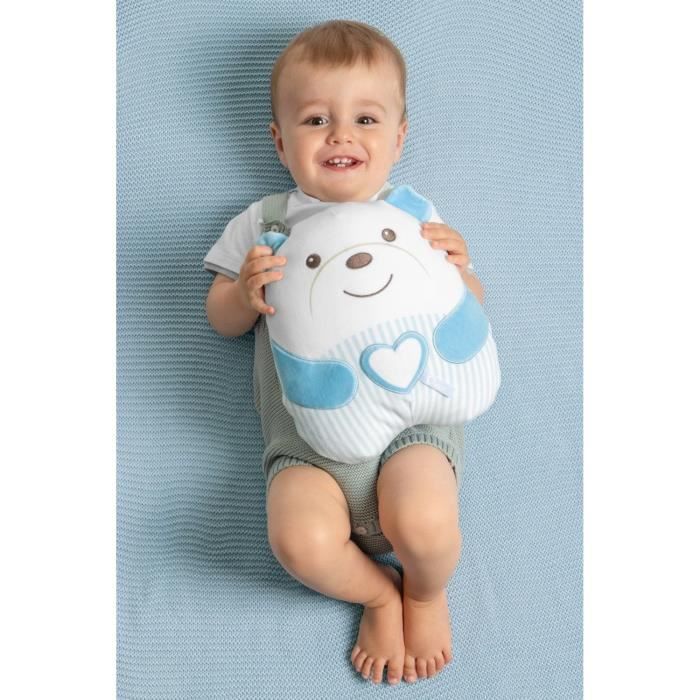 Peluche tendre Ourson - CHICCO - Bleu - Dès la naissance