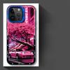 JDM Sportwagen Handyhülle Case für iPhone 17 Pro Max 16 12 Pro 13 Air 14 Plus 15 11