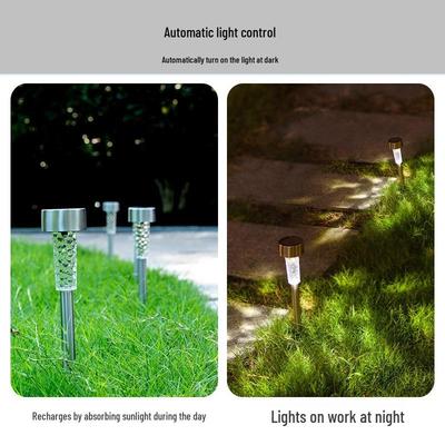 Solar-Powered Outdoor LED Lawn & Garden Light