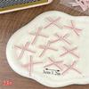 10Pcs Handmade Small Satin Ribbon Pink Bow Photocard Holder Packaging Materials Craft DIY Gift Decor Small Knot Bow Accessories