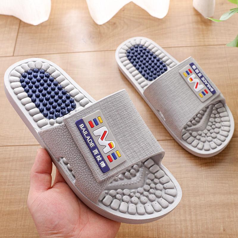 Pantofole Estive Casa Interno Uomo Bagno Antiscivolo Casa Massaggio Antiodore Silenziose Pantofole da Bagno Uomo Estate