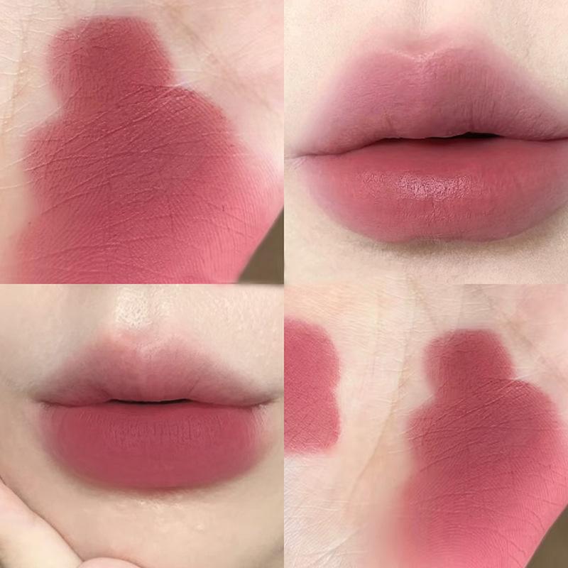 8- MATTE LIPSTICK WATERPROOF LONG-LASTING Easy To VELVET MATTE BLOOD RED ROSE LIPSTICK High Pigment Lips Cosmetics