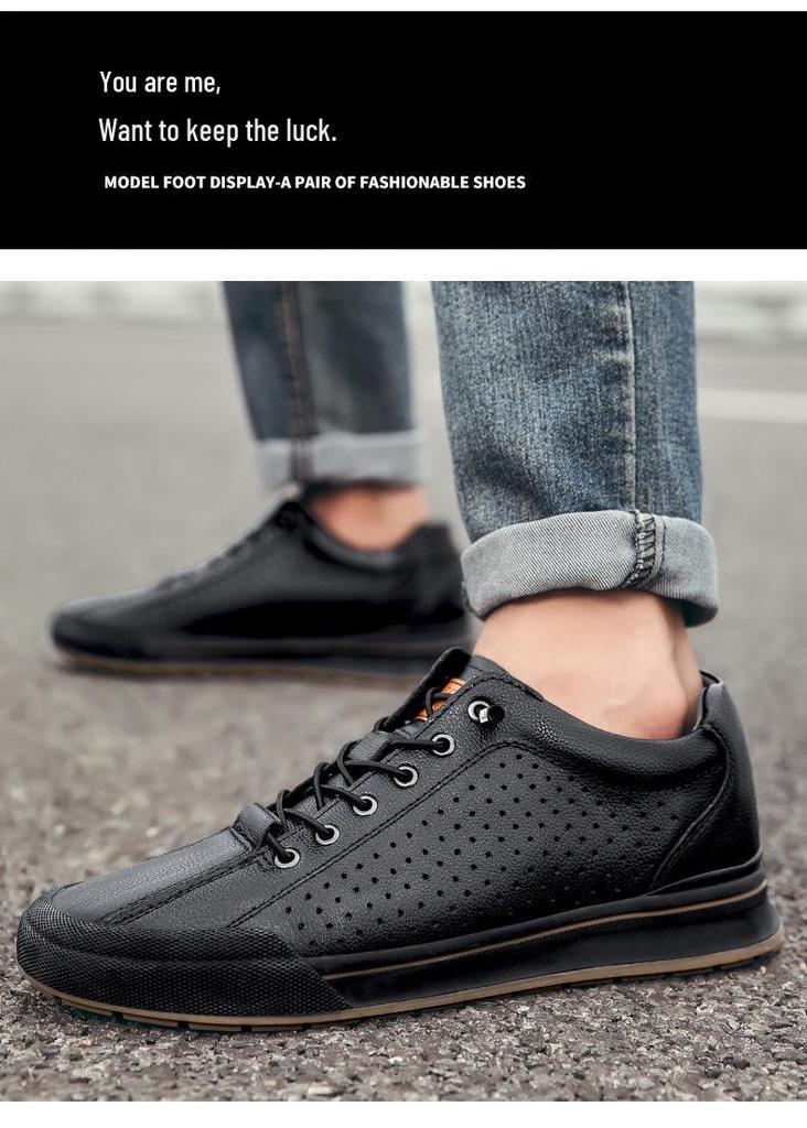 Men's Breathable Mesh Loafers - Versatile Spring Fashion White Casual Shoes