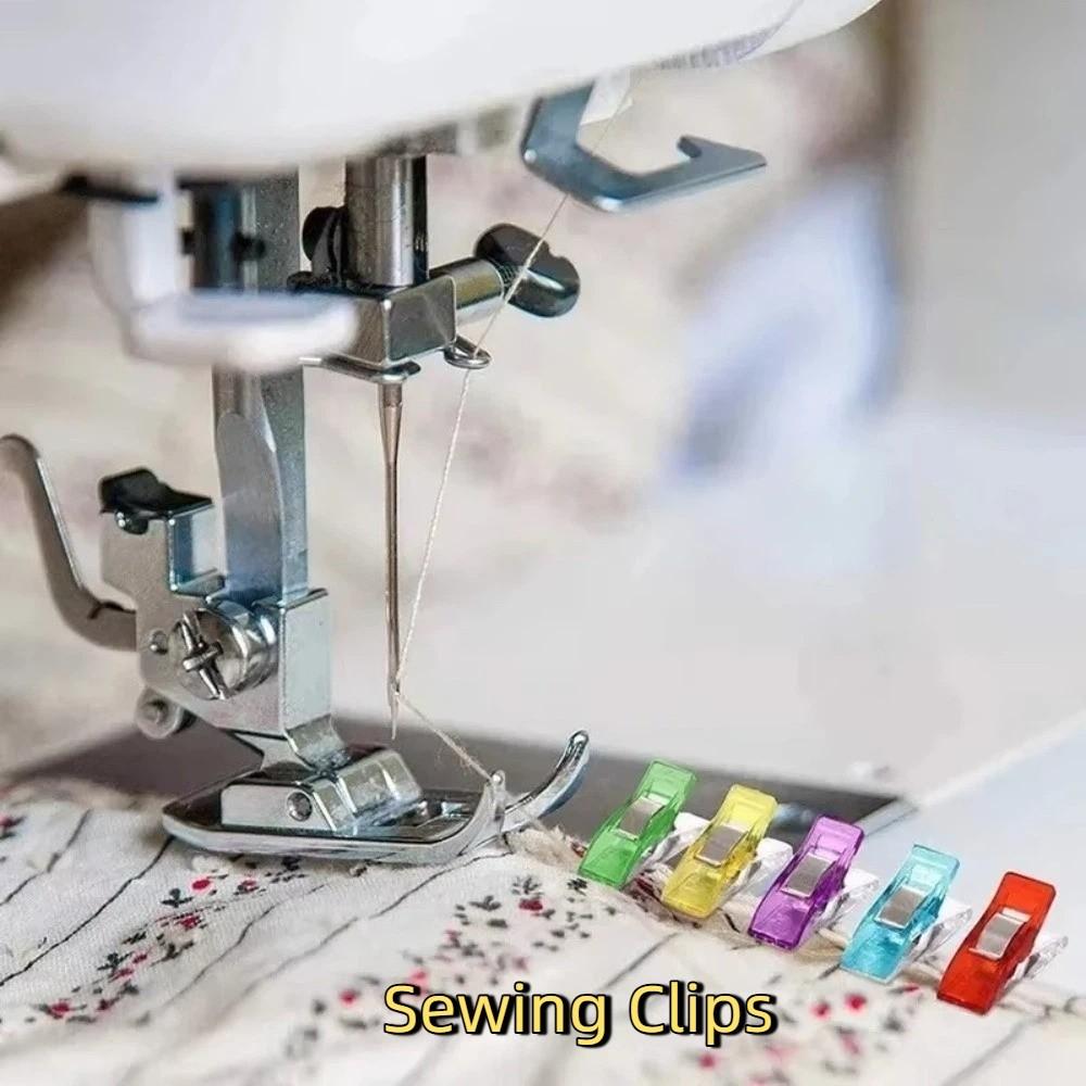 30PCS Multipurpose Sewing Clips Plastic Mini Knitting Clips Crocheting Clips  Sewing Supplies
