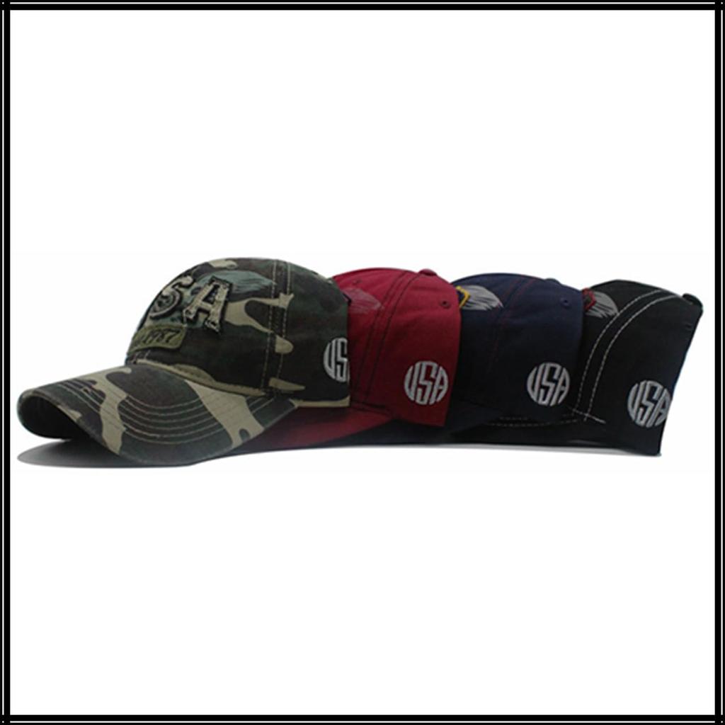 Eagle Cap Hat with English Letters and Cool CZ179 [White Fang] Brim, Logo, Outdoor, Casual, Men's, Women's, (Black)