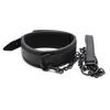 Collar Leather And Iron Chain Link  Slave Collars Women Bondage Collar Sex Toys For Couples Adults Sex Restraints