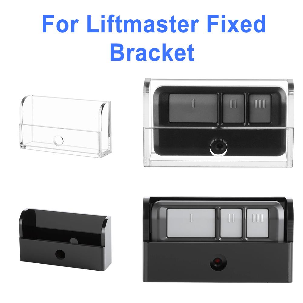 For Liftmaster Remote Control Fixed Bracket Garage Remote Control Rack Acrylic RC Storage Holder for Car Garage Door Supplies
