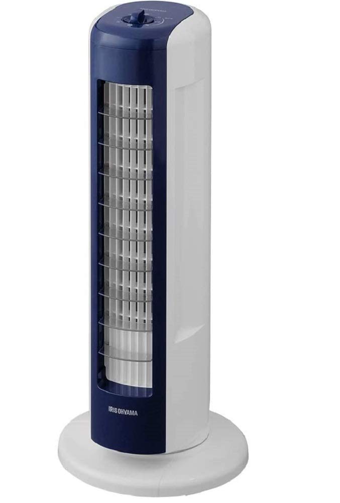 

Saving Iris Ohyama Electric Tower Automatic Powerful Air 3 Levels of Air Top and Bottom Mini Mechanical Navy [Power Measures] Fan, Slim, Left/Right Темно-синій
