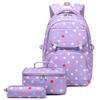 Li Shen Polka Dot School Backpack