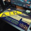 Custom Name AIK Mouse Pad Large Gaming Table Cushion Non-slip Laptop Tablet Big Mousepad XXL Mat Mini PC Playmat With Lock edge_XIA